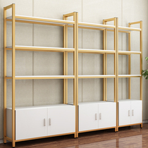 Shelf display shelf Cosmetics cabinet display cabinet Product display cabinet display shelf Beauty salon mother and baby shop multi-layer shelf
