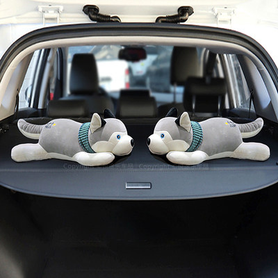 Cute new car Bamboo Charcoal Bag Paparazzi Groveling Dog Puppy Swing in car with peculiar smell activated charcoal bag Pillow Car Rear Window