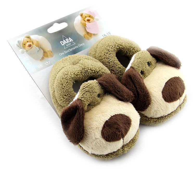 Pantoufles enfants en suède pour printemps - semelle coton - Ref 1035451 Image 14