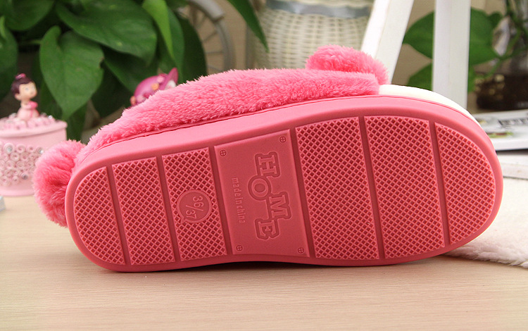 Chaussons enfants en suède pour hiver - semelle caoutchouc - Ref 1008046 Image 19