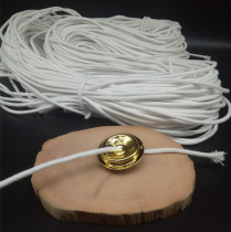 4mm cotton wick Edible oil soybean oil vegetable oil lamp wick Temple oil lamp float wick length 10 meters