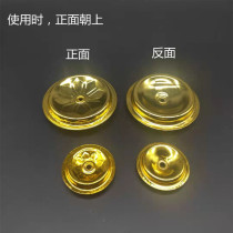 Whole pack of 50 large and small aluminum float oil lamp holder Wick butter lamp oil lamp oil float floating Buddha