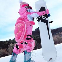 Ski equipment set full set of ski protective gear small turtle snowboard butt pad cartoon hip protection anti-fall fart pad
