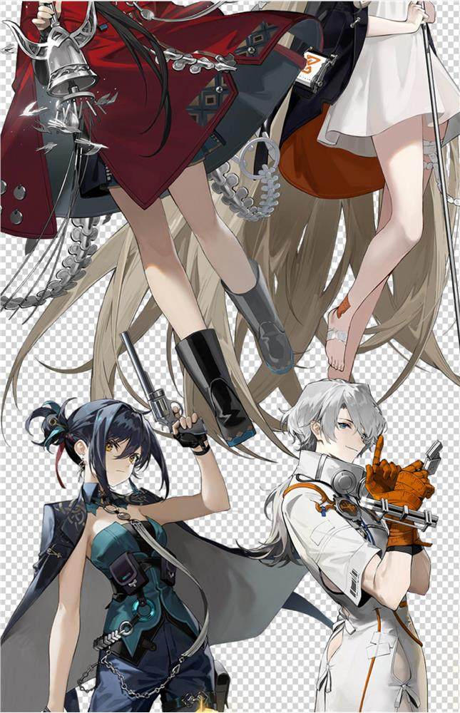 新月同行立绘高清图片PNG素材二次元游戏人物原画插画壁纸CG参考