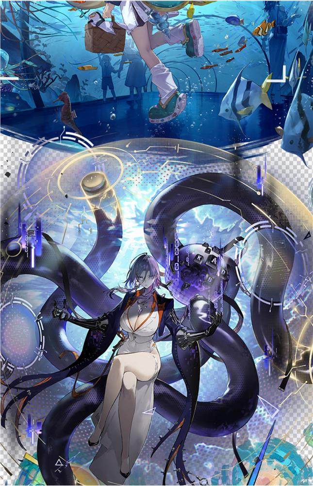 新月同行立绘高清图片PNG素材二次元游戏人物原画插画壁纸CG参考