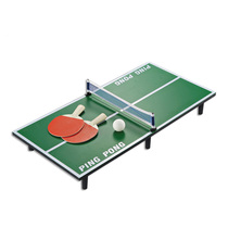 Jouets éducatifs pour enfants mini table de ping-pong en bois 3-6-9 ans table pliante table de football de bureau parent-enfant