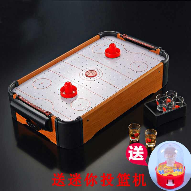 Table ice hockey table football machine parent-child double table mini table football puzzle children's toy parent-child fun gift