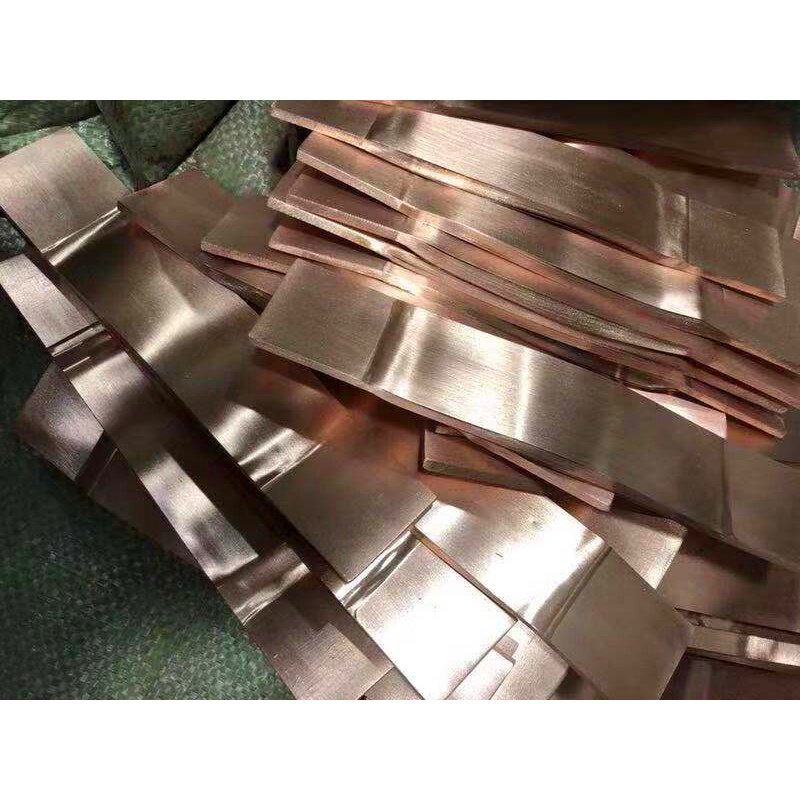 Copper busbar expansion joint MST80*8 10*100 125 Transformer copper soft connection Copper row soft connection conductive tape