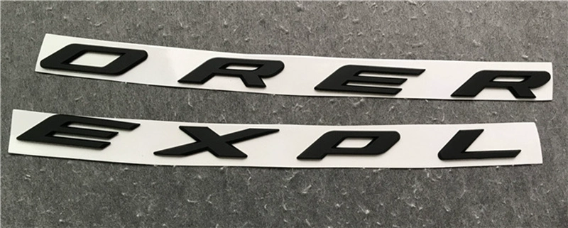 lô gô xe hơi Thích hợp cho Ford Explorer dấu từ che dấu EXPLORER Dấu chữ cái tiếng Anh dấu đầu dấu đuôi xe phía sau decal xe oto logo dán xe ô tô