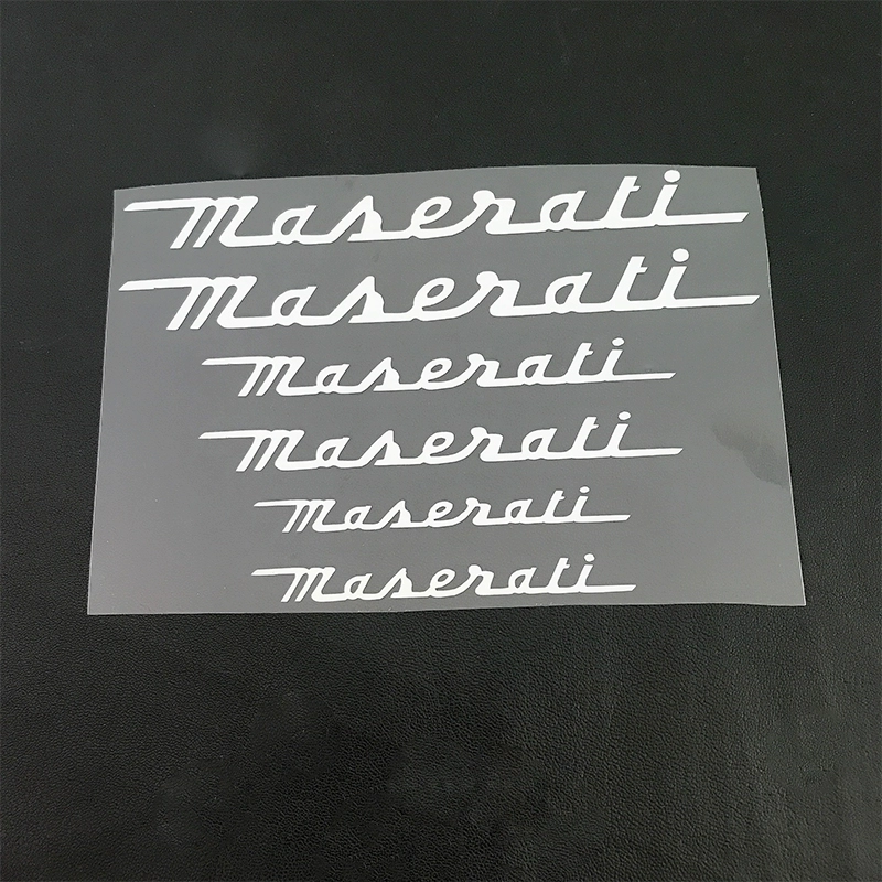 logo các hãng xe oto Nhãn dán Maserati Chủ tịch Maseraati Stickers sửa đổi GHIBLI Nhãn dán nhiệt độ cao dán decal xe oto logo các loại xe ô tô 