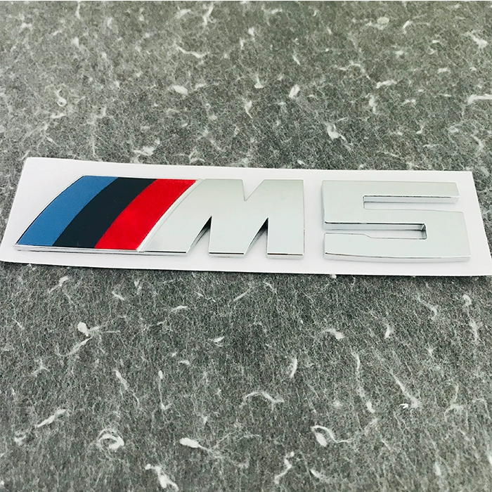 Phù hợp với tiêu chuẩn bên BMW m tiêu chuẩn 1 series 5 series 7 series BMW 3 series mX3X5m3 tiêu chuẩn đuôi xe nhãn dán logo sửa đổi màu đen decal xe hơi tem xe oto 4 chỗ 