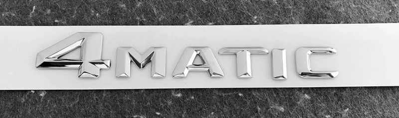 dán nội thất ô tô Logo xe Mercedes-Benz ML ML320 ML350 ML400 logo dịch chuyển phía sau xe ô tô Dấu hiệu chữ AMG sửa đổi 4matic logo xe ô tô dán nội thất ô tô