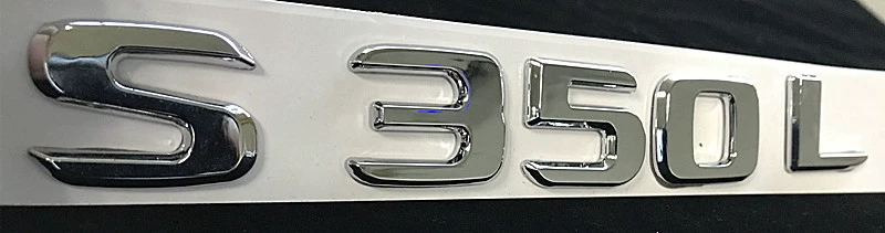 đề can dán xe ô tô Hình dán logo đuôi xe bằng chữ và số phía sau Mercedes-Benz S-Class S320L S350 S400L S500 S450L tem xe oto đẹp các logo xe hơi 