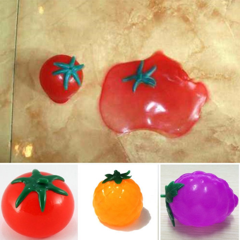 Vent decompression decompression Vent vent ball Water ball Fruit ball Tomato Tomato pinching music Vent children's toys
