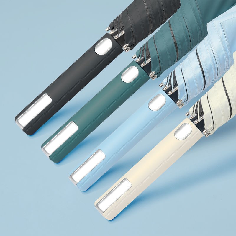 Automatic Umbrella Men's Straight Rod Shade Long Handle Umbrella Oversized Reinforced Thickened Strong Storm-resistant Special Double