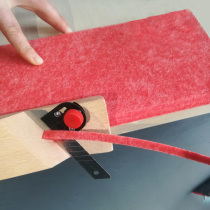 Polyester sound-absorbing board Chamfering device Planer planer Wood mini tool Manual hand push artifact