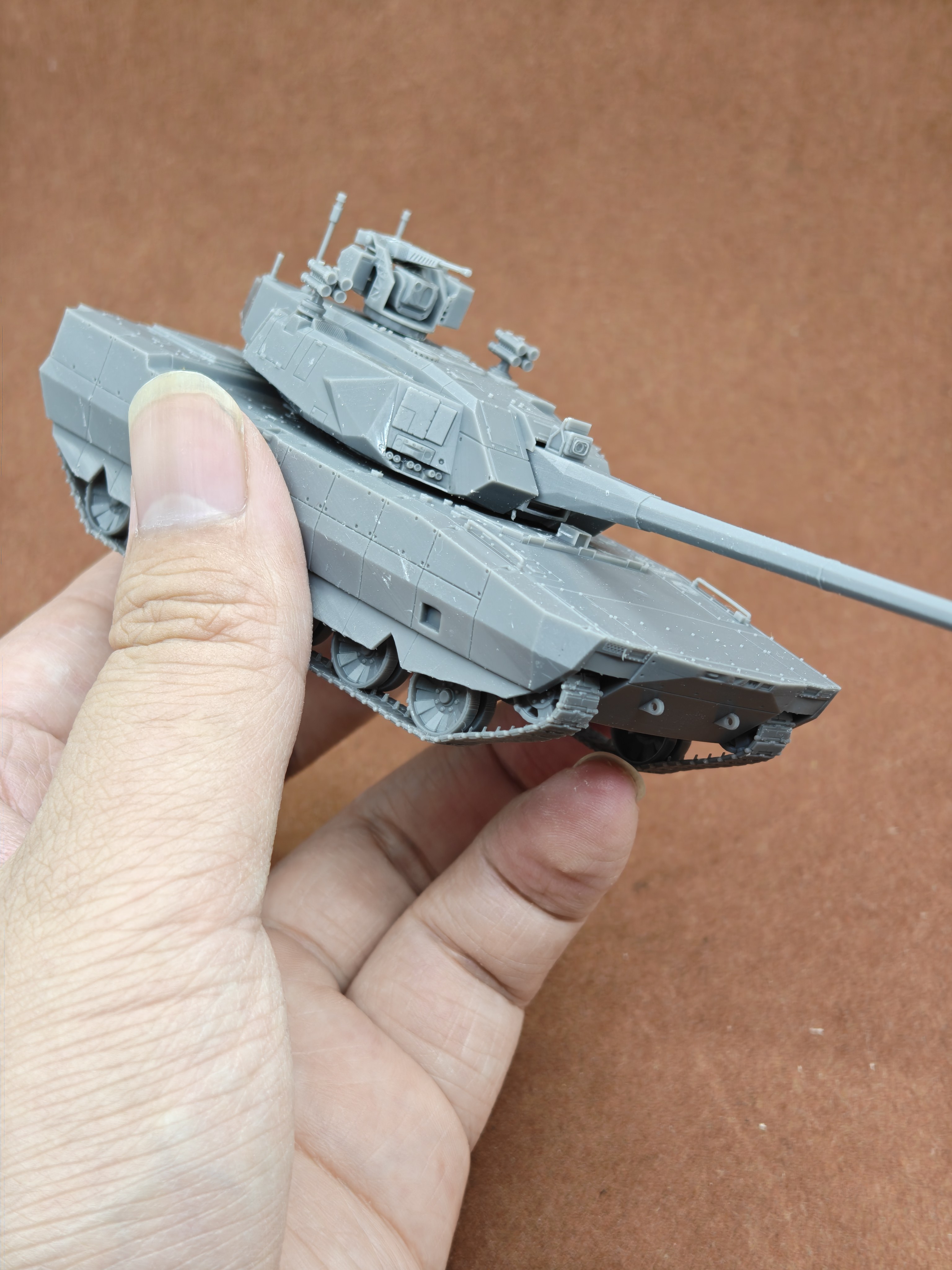 3D Printed 1/72/87/144 China ZTZ-100 Main Battle Tank Unpainted