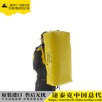 Zipper waterproof bag backpack carrying bag 140 liters hiking bag yellow German T factory TOURATECH