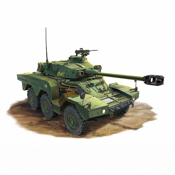 Kaqi Model Tiger Model 4632 1/35 French Erc-90 F1 Wheeled Reconnaissance Vehicle