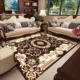 Phong cách châu Âu phòng khách thảm bàn cà phê đệm sofa đệm phòng ngủ đầu giường chăn vải dệt mặc chống trượt mùa xuân và mô hình mùa hè Mỹ - Thảm