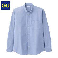 59元包邮  GU 极优 304161 男士牛津衬衫