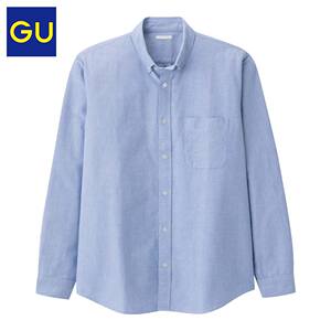 59元包邮  GU 极优 304161 男士牛津衬衫