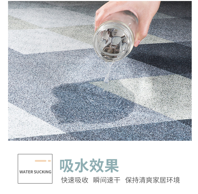 北欧玄关门口入门地垫进门门垫入户门门厅地毯可裁剪好清洗脚垫子详情31