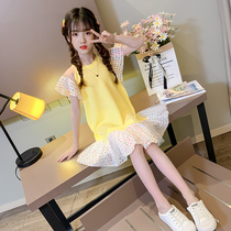 Girl Summer Clothing Dress Dress 2020 New Ocean Gas Children Clothing Online Red Children Girl Fashion Han Edition Summer Princess Dress