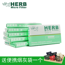 Imported from Japan HERB bird cigarette holder Blue bird green bird disposable disposable filter cigarette holder retains smoke smell