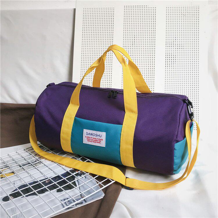 Sports Fitness Bag for women on business trips Light Large Capacity Hand Luggage Bags Tourist Men's Swimming Short Travel Bag packages