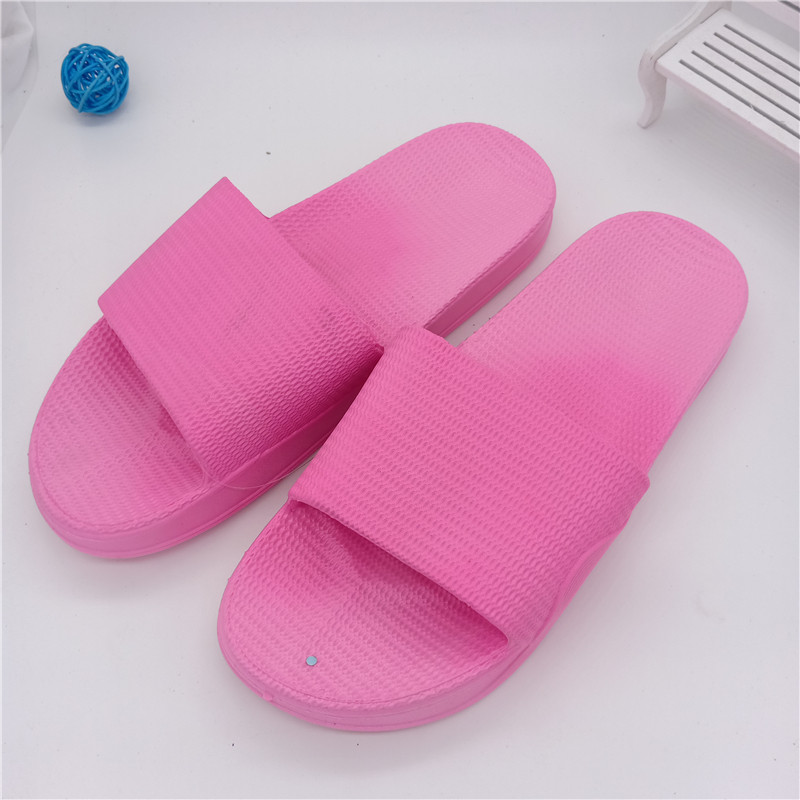 Vietnam imported rubber home slippers for men and women flat sandals and slippers super soft non-slip warm jelly beach leisure