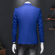 Spring Men's Business Casual Fashion Blazer Slim Fit Plus Size Casual Professional Dress Dress Suit Top