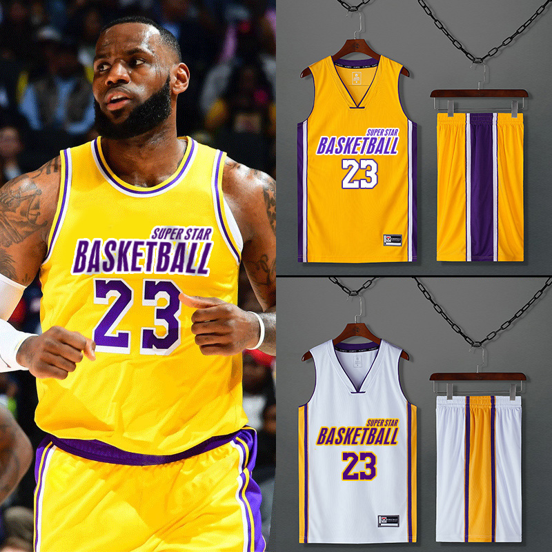 The Lakers James 23 hao Jersey Bryant 24 14 Ingram vest basketball clothes suit male customization