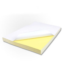 A4 self-adhesive blank label paper office sticker 100 smooth matte color inkjet laser