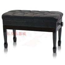 German luxury piano bench for playing childrens special leather hydraulic liftable solid wood with book box for home export