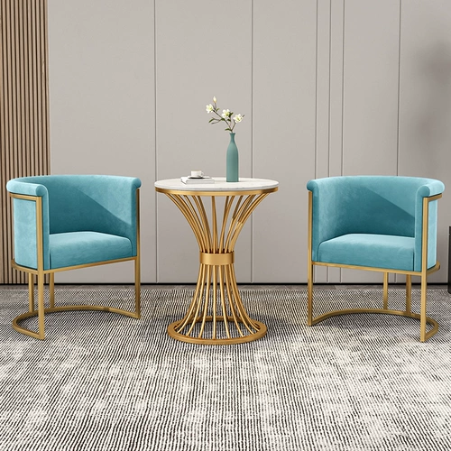 Простая северная железа искусство легкие легкие роскошные сингл -личный диван стул