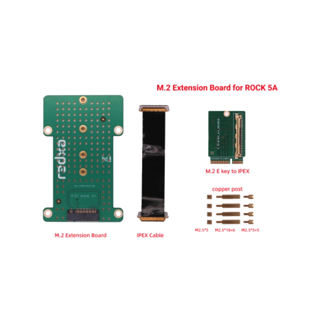 Radxa Rock 3A Rock 4A/B Rock 5A Development Board Dedicated M.2 Expansion Board Adapter