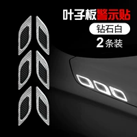 Листья листьев белые (две наряды)