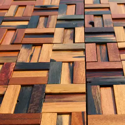 Ancient ship trojan horse Syke living room bedroom TV background wall interior wall brick three-shaped plate Home improvement main material puzzle P2