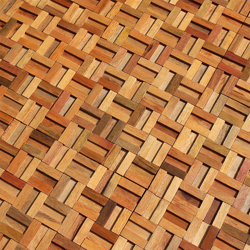 Three horizontal and three vertical original solid wood mosaic old ship wood TV background wall decoration materials home improvement main material living room balcony