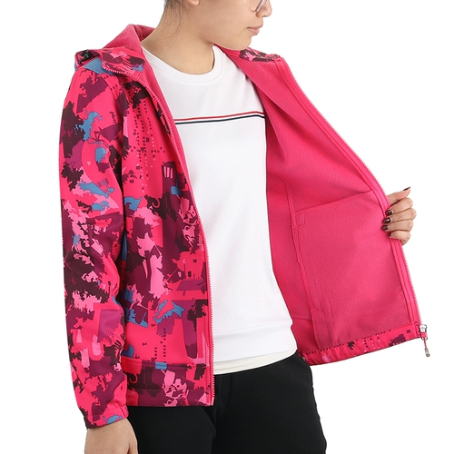 Демисезонная дорожная камуфляжная спортивная альпинистская водонепроницаемая утепленная куртка подходит для мужчин и женщин