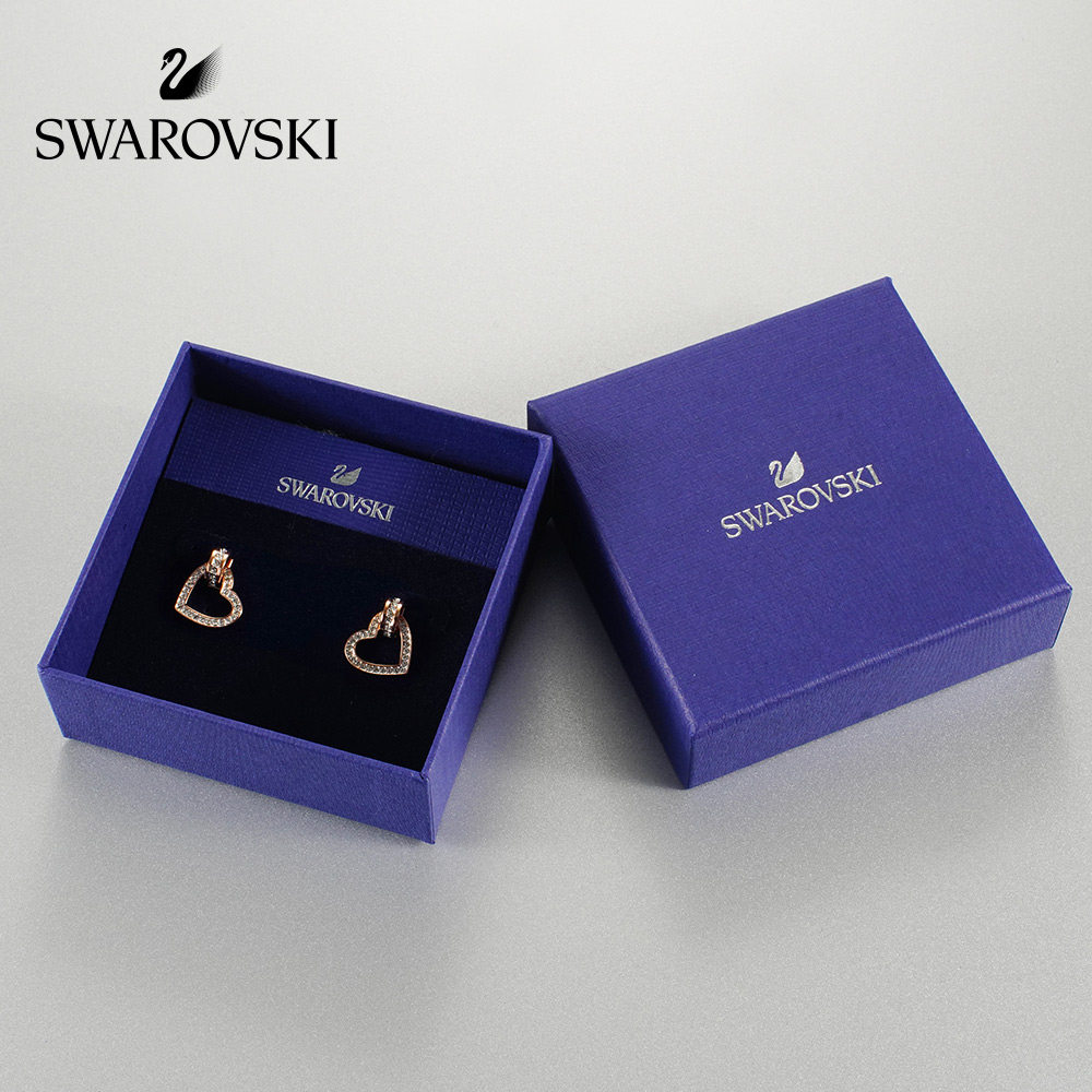 Swarovski 施华洛世奇 19年新款 5466720 水晶爱心耳钉 5折.5 海淘转运到手约¥356 天猫¥1190