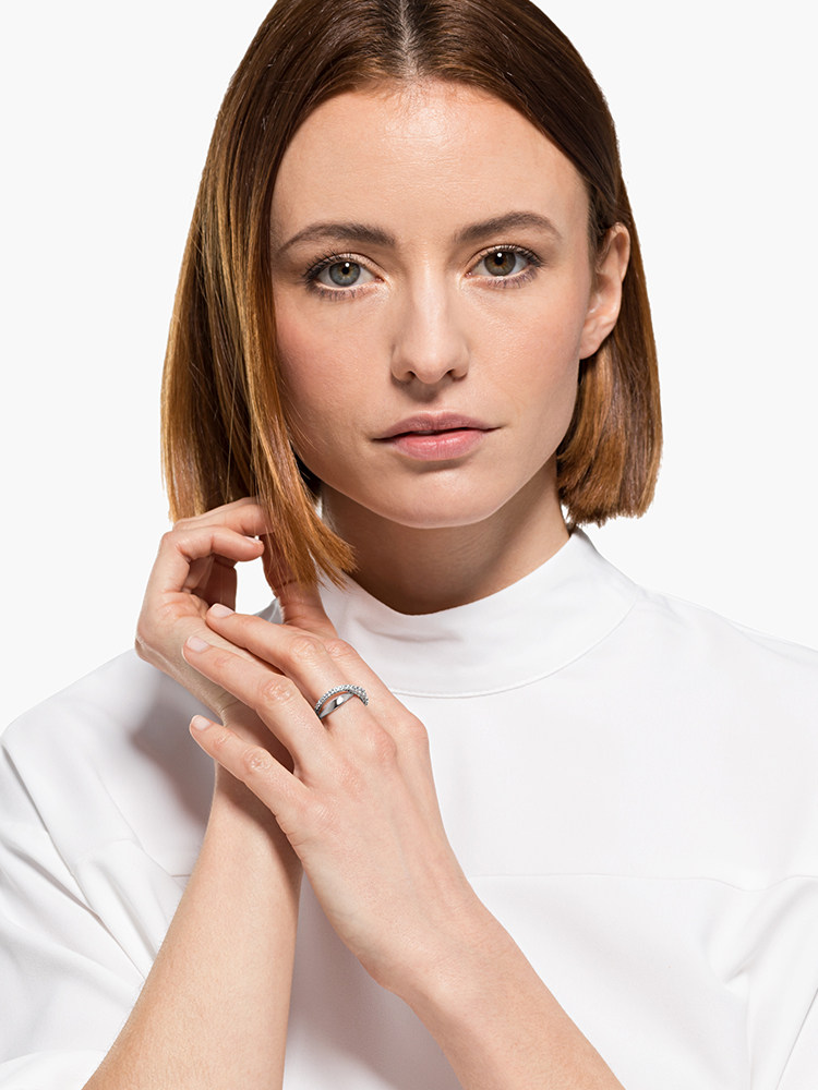 [New Year's Gift] Swarovski Hyperbola Ring Accessories High-End Jewelry