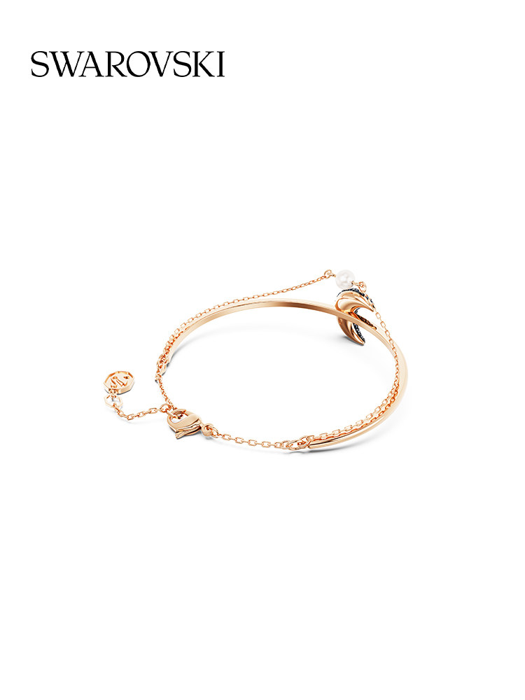 [New Year's Gift] Swarovski Sublima Moon Bracelet Accessories Jewelry Niche High-End