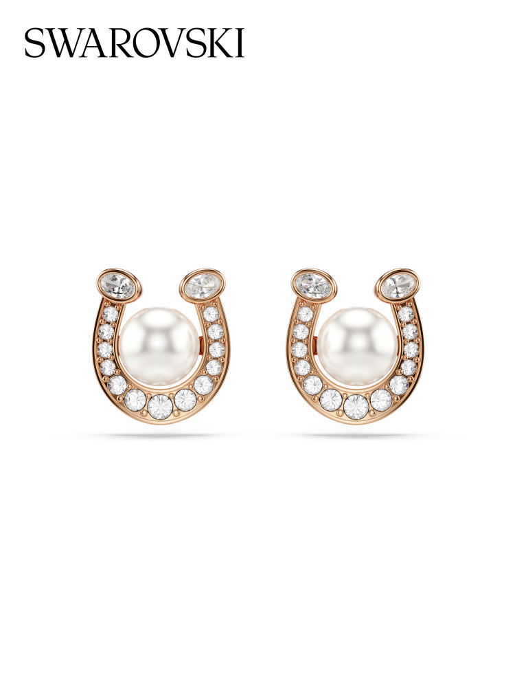 [New Product]Swarovski Symbolica Shijia Gold Color Horseshoe Necklace Bracelet Y-Shaped Chain Gift