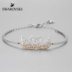Swarovski ICONIC SWAN Thời trang Gradient Swan Bracelet Vòng tay Trang sức Quà tặng Ngày Valentine đá moonstone Vòng đeo tay Clasp