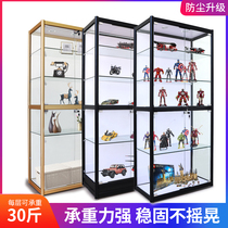 Shanghai display case up to soldiers display rack Ornament Glass Cabinet Handstand Toy Home Cartoon Model Cabinet