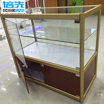 Boutique Counter Show Shelf Accessories Glass Cabinet Glasses Exhibition Cabinet Accessories Middle Island Counter Display Cabinet Shelf