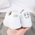 Lucerne mùa đông mới dày giày bông ấm giày nữ cộng với giày vải nhung Hàn Quốc chụp ảnh giày hoang dã giầy converse nữ Plimsolls
