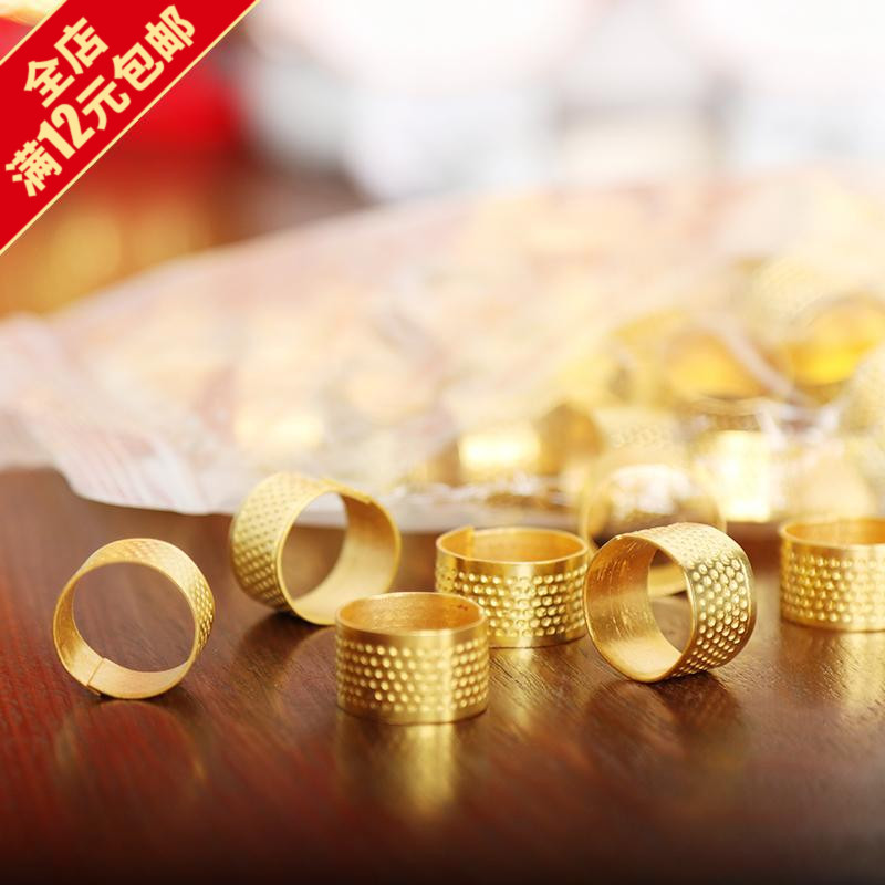 Wedding supplies bride dowry woman dowry supplies gold thimble newcomer mascot thickened top ring